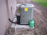 condenser installed